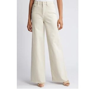 GOOD AMERICAN SKATE HIGH WAIST WIDE LEG JEANS
